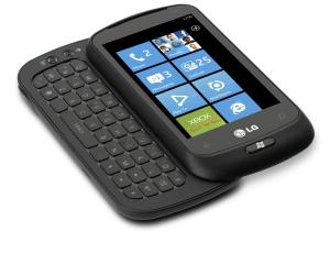 Telecom will have the WP7 LG Optimus on sale next month. Photo supplied.