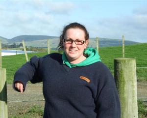 Telford Rural Polytechnic student Trudy Robertson, who graduates tonight, at Telford yesterday....