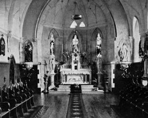 The chapel at St Dominic's Priory, Dunedin, recently renovated on the occasion of the silver...