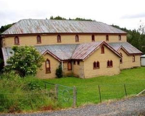 The former St Patrick's Church School and Hall in Lawrence. Photo by Historic Places Trust.