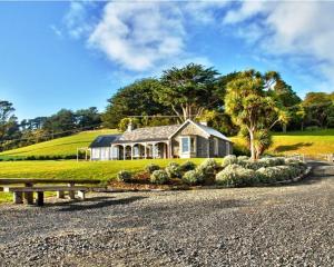 The "Springfield" homestead built on Otago Peninsula in 1864 by Scottish immigrant John Mathieson...