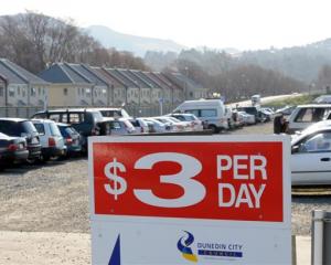 The St Andrew St car park in Dunedin, which quadrupled its occupancy rate after its daily fee was...