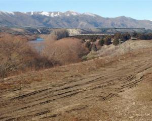 The Upper Clutha track above the Clutha River, near Wanaka Airport. Photos my John Fridd/ Mark...