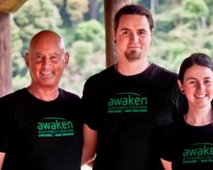 Tim Maples (left) and husband-and-wife Sam Stewart and Penny Kingan have formed a company  to...