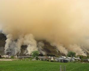 A permitted burn-off in October on Hillend Station, Wanaka, sent thick plumes of smoke over the...