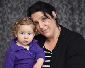 Solo mum Tracey McCauley, of St Kilda, with daughter Skyla (1), says yesterday’s Budget...