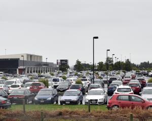 Dunedin Airport has been packed since last Thursday with cars belonging to passengers travelling...
