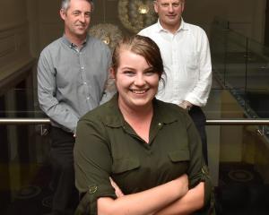 Otago Polytechnic student Ashley Hart has been working with AbacusBio consultants Simon Glennie ...