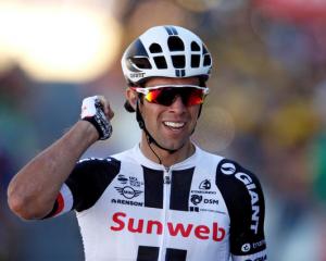 The defending champion Chris Froome came seventh, one second behind stage winner Michael Matthews...