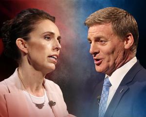 Labour leader Jacinda Ardern and National leader Bill English face off in another leaders debate...