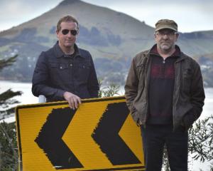 Looking back, looking forward . . . The Clean members David Kilgour (left) and Robert Scott...