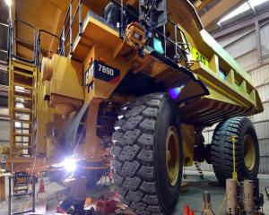 Oceana Gold is hoping to extend the Macraes mine life by as much as 10 years. Pictured: work on...