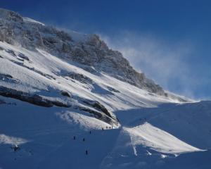 Glacier 3000 in Les Diablerets, Swiss Alps. Photo: Reuters