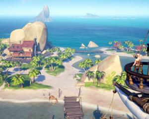 Sea of Thieves, the latest offering from Rare, gives you a ship, an eye patch and a cutlass and...