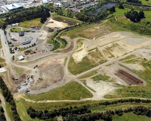 The Green Island landfill site where users will pay increased charges from March. Photo by...