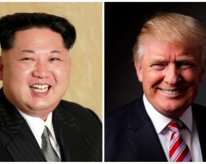 North Korean President Kim Jong-Un (left) and US President Donald Trump. Photo: Reuters
