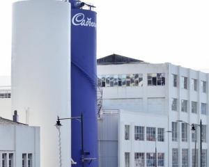 The Cadbury factory in Cumberland St. Photo: ODT files 
