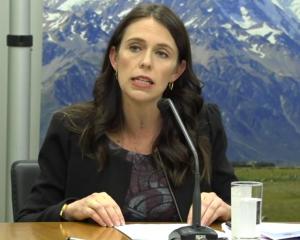 Prime Minister Jacinda Ardern at the Mycoplasma bovis press conference. Photo: NZ Herald