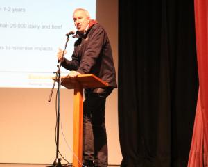 Ministry for Primary Industries director of response David Yard talks about Mycoplasma bovis to a...