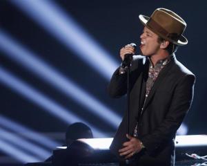 Bruno Mars is keen to keep pushing and experimenting. Photo by Reuters.