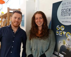 New Zealand International Science Festival director Dan Hendra (left) and South Dunedin programme...