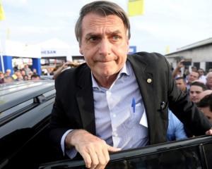 Presidential candidate Jair Bolsonaro. Photo: Reuters