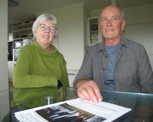 Yvonne and Graeme Perkins say spending is in the right areas. PHOTO: MARK PRICE









