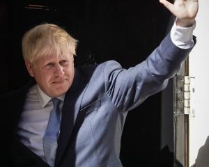 Boris Johnson enters 10 Dowling St. Photo: Getty Images 