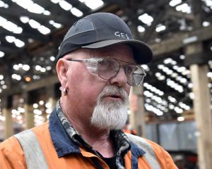 Hillside mechanical engineer Graeme Sayer is overjoyed to see investment in his workplace. Photo:...