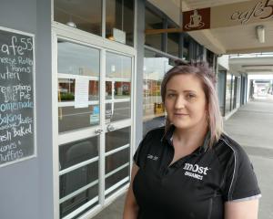 Cafe 55, Balclutha, co-owner Jackie Martin says proposed increases to Clutha trade waste charges...