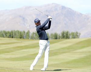 Australian Brad Kennedy shot an 8 under 63 on the final day to take out the NZ Open. Photo: Getty...