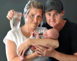 Concerned Waikouaiti parents Rachel and Richard Olsen are worried about the health of their 1...