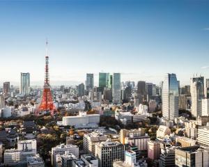 Tokyo was the least green city, having less than 8 square metres of greenery per resident. Photo:...