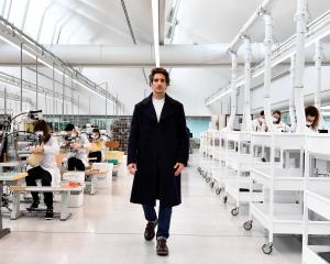 Prada's CEO-in-waiting Lorenzo Bertelli. Photo: Reuters 