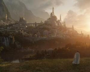 The first image from Amazon's new Lord of the Rings TV series filmed in New Zealand. Photo:...
