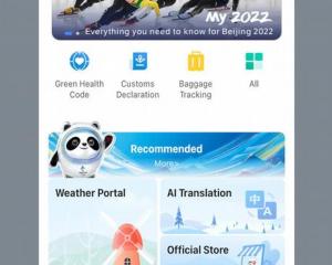 The MY2022 app was built by the Beijing Organising Committee mainly to track and share COVID-19...