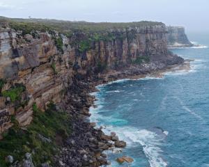 The rugged coastline and cliffs at North Head, Manly, NSW. Photo: Getty Images
