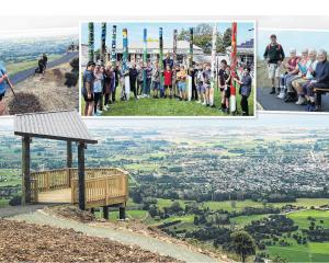 Waimate2gether’s project to restore the White Horse monument area —including the construction of...