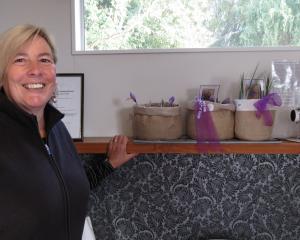 Wynyard Estate Saffron co-owner Wendy King’s enthusiasm for the business is evident. PHOTOS:...