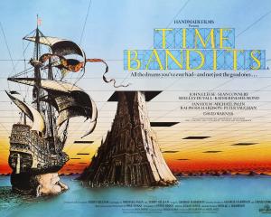 A poster for the original Time Bandits movie. IMAGE: SUPPLIED