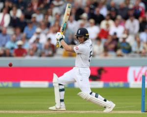 Ben Stokes in action for England against New Zealand. Photo: Reuters 