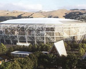 An artist's impression of the planned Te Kaha Canterbury Multi-Use Arena. Photo: Supplied