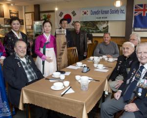 Commemorating the outbreak of the Korean War at the annual Dunedin Korean Society’s lunch at Wong...