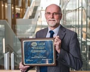 University of Otago Faculty of Dentistry deputy dean Prof Richard Cannon has received an...