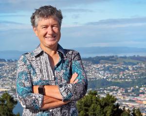 Sandy Graham, at Signal Hill Lookout, says the Dunedin City Council has to keep up with community...