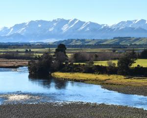 The not-as-mighty-as-it-could-be Waiau River, near Clifden. PHOTO: DAVE LOUDON
