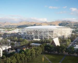 An indicative design for the new Christchurch stadium. Photo: Supplied / Christchurch City Council