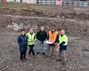 The Roxburgh pool project has been bolstered by a $95,000 grant from Contact. At the pool site...