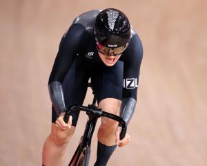 Ellesse Andrews in action on the track at the Tokyo Olympics. PHOTO: GETTY IMAGES