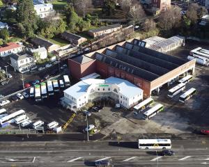 Go Bus Transport has its Dunedin bus depot in Princes St. Kainga Ora is considering buying the...